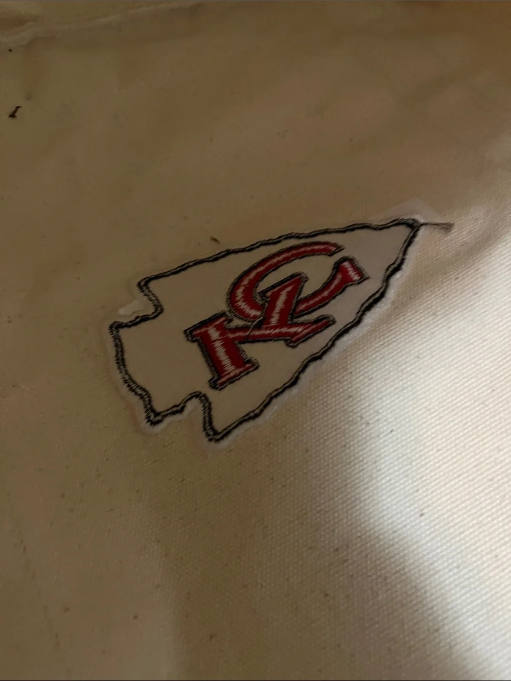 NEW Logo Brands Kansas City Canvas Tote Lg